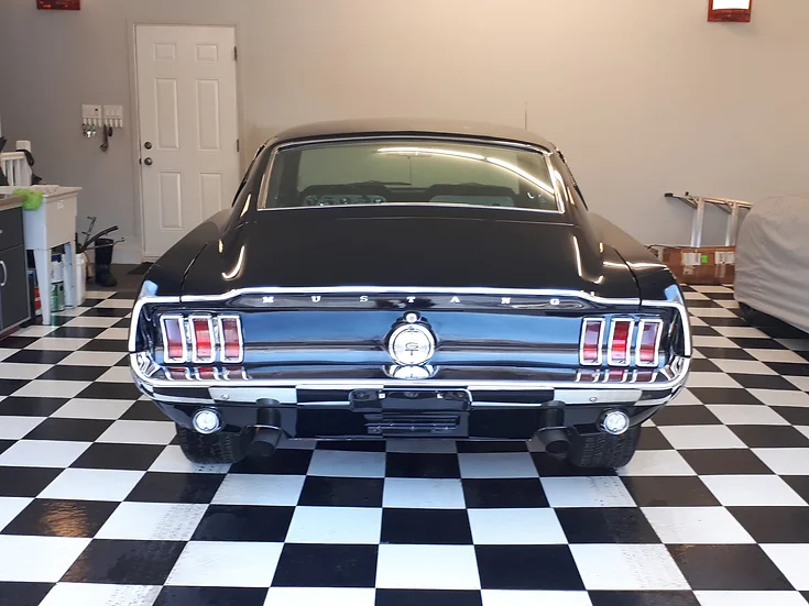 
								1967 Mustang Fastback Black full									